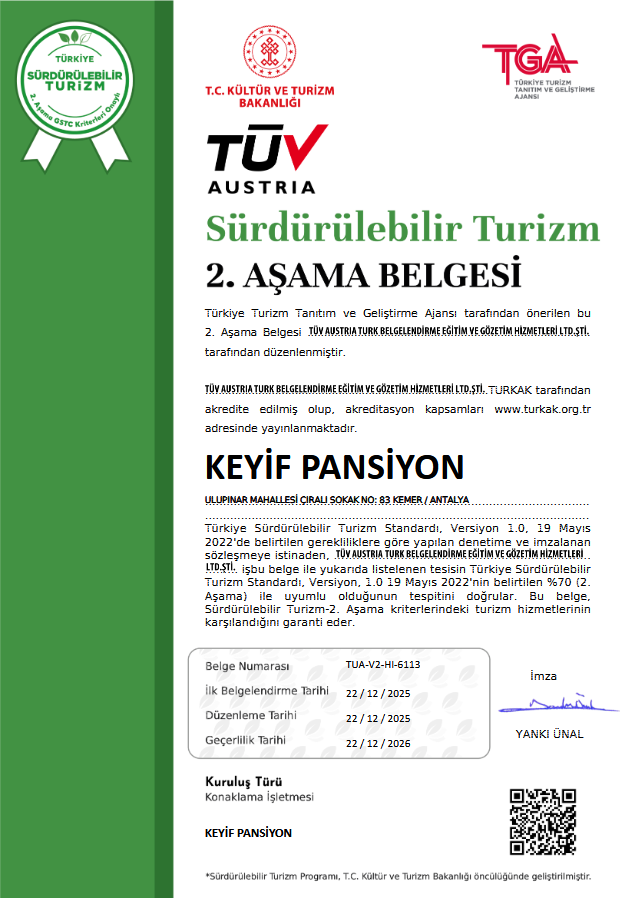 Sürdürülebilir Turizm 